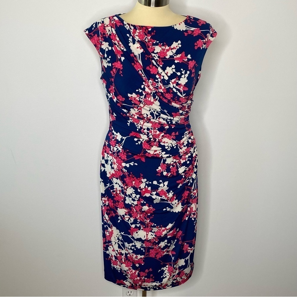 American Living Cherry Blossom Floral Print Dress